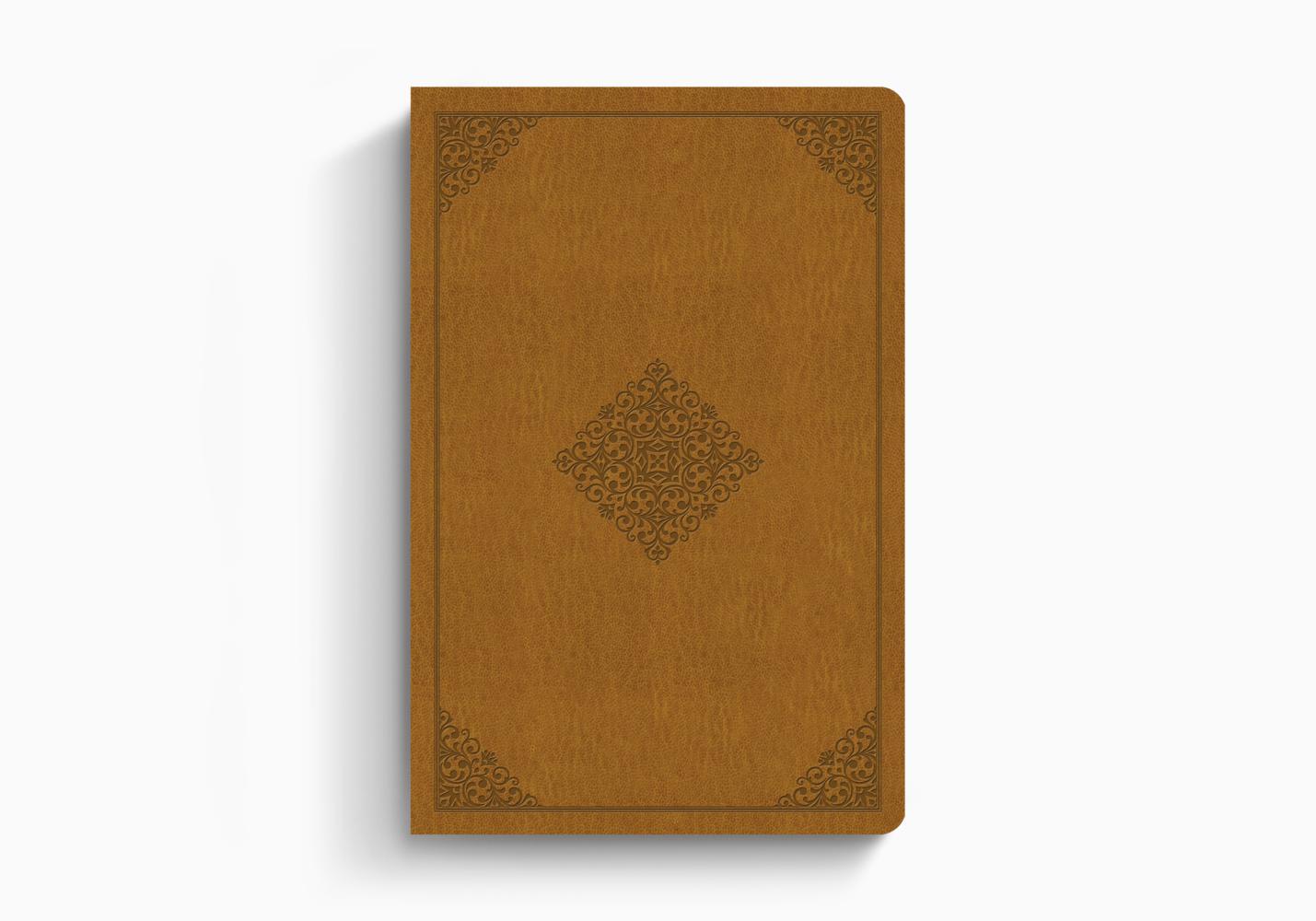 ESV Value Compact Bible TruTone®, Goldenrod, Ornament Design
