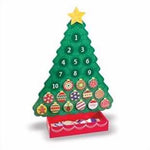 Wooden Advent Calendar, Melissa & Doug