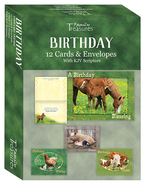 Boxed Cards Birthday