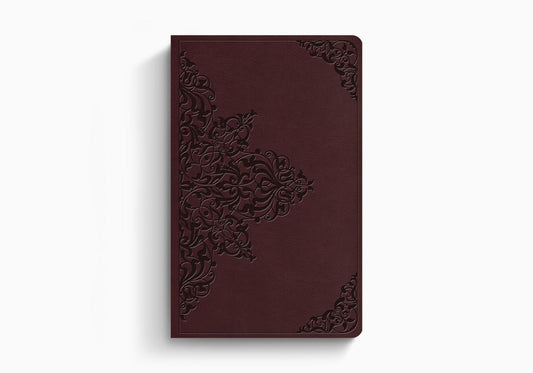 ESV Value Thinline Bible TruTone®, Chestnut, Filigree Design
