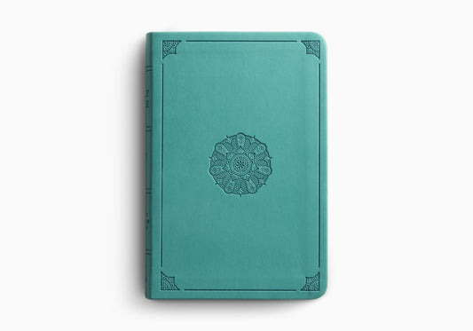 ESV Value Compact Bible TruTone®, Turquoise, Emblem Design