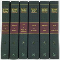 Matthew Henry's Commentary on the Whole Bible 6 volume set