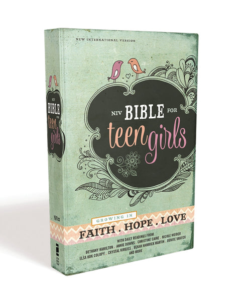 NIV, Bible for Teen Girls: Growing in Faith, Hope, and Love