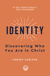 Identity Discovering Who You Are In Chdrist - 31 day devotionals for teenagers - release date 10/23/24