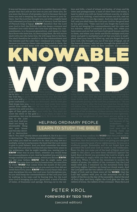 Knowable Word: Helping Ordinary People Learn to Study the Bible