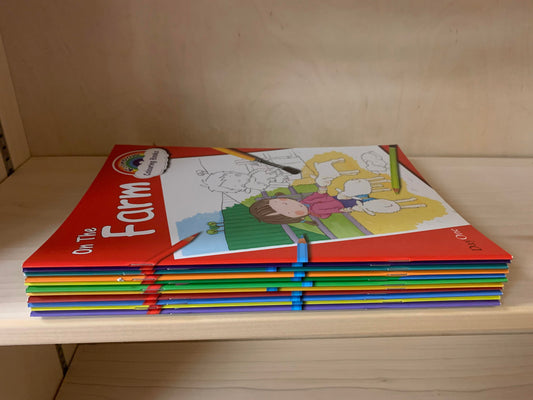 Coloring Books Set (Rainbow Colouring)