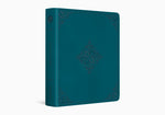 ESV Journaling Bible® TruTone®, Deep Teal, Fleur-de-lis Design